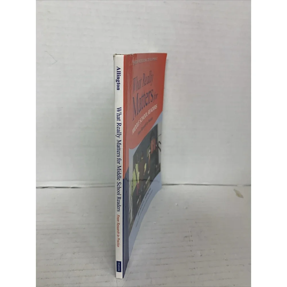What Really Matters for Middle School - Paperback, by Allington Richard - Good